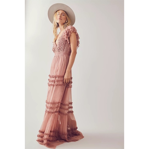 Free People Dresses & Skirts - Free People Waterlily Maxi Dress